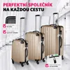 tectake® 3dílná sada kufříků Talia 3dílná z odolného ABS Náhled obrázku produktu 5