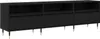Möbel TV-Schrank Schwarz Eiche 150x30x44,5 cm Holzwerkstoff Produktbild-Vorschau 2