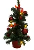 Dekobaum 10 LED mit roter Deko 50cm 2x AA Batterien Produktbild-Vorschau 3