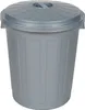 Atkritumu tvertne Mats 50L Maxi O50x55cm sudraba krasa Náhľad obrázku produktu 1