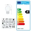 10x Leuchtmittel LED FILAMENT 230V E27 G45 2W warmweiss Produktbild-Vorschau 2
