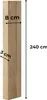 MEBANO. 5 Pannelli MDF a Doghe 240x3x8 cm Rovere Grandson Anteprima dell’immagine prodotto 2