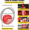 SucceBuy Kit di lockout tagout da 42 pezzi, kit di blocco Anteprima dell’immagine prodotto 5