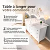 regalik Wickelaufsatz mit Platte für Hemnes von IKEA, Produktbild-Vorschau 9
