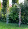 DanDiBo Arco di rose zincato Solido 140 cm Arco 96522 Anteprima dell’immagine prodotto 1
