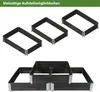 Hochbeet 3er Set Palettenrahmen Pflanzbeet 120x80x60 cm aus Produktbild-Vorschau 5