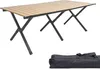 Grafner Campingtisch klappbar 118x58x43cm Holzoptik Produktbild-Vorschau 1