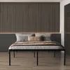 Kovová Postel Hamlin - 200 x 140, v 41 cm - Černá Náhled obrázku produktu 3