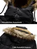 ASKSA Herren Warme Winterjacke Parka Lang Wintermantel Produktbild-Vorschau 5