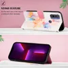 Moto G Pure Hülle, Marmor Motiv Kunstleder Tasche Wallet Produktbild-Vorschau 3