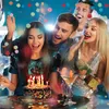 Relaxdays Party Popper, 12er Set, 40 cm, Konfettikanone, Produktbild-Vorschau 2