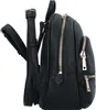 A black Guess backpack shown from the side. Náhľad obrázku produktu