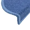 Stufenmatten 15 Stk. 56x17x3 cm Blau Halbrund Produktbild-Vorschau 4