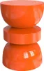 Hilfstisch aus Metall - Orange - TUVAMI Produktbild-Vorschau 4