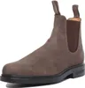 A single brown leather boot is shown against a white background. Náhľad obrázku produktu