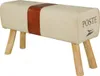 FineBuy Design Ławka POSTE Skokowy 90 cm Tkanina i drewno Podgląd zdjęcia produktu 6