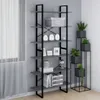 VidaXL 806564, Szary, Metal, Drewno, Drewno sosnowe, 1000 Podgląd zdjęcia produktu 2