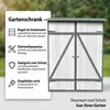 Mucola Gerätehaus Geräteschuppen Gartenschrank Produktbild-Vorschau 11