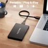deleyCON SSD Festplattengehäuse USB-A 5Gbps USB 3.1 2,5 Produktbild-Vorschau 3
