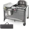 5 in 1 Reisebett Klappbar, 110 x 78 cm Beistellbett mit Produktbild-Vorschau 1