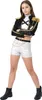 Costume Kpop Star Adolescents Irisé Argent Noir Or - 14-16 Voir les images du produit 1