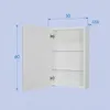 AQUA for you | Spiegelschrank - ASTOR IDA 50- Produktbild-Vorschau 3