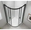 Polysan EASY BLACK douchecabine, kwartcirkel, 900x900mm, Productafbeelding-voorbeeld 4
