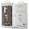 A product packaging for a Guess phone case, showing the case inside the packaging and details on the back. Podgląd zdjęcia produktu
