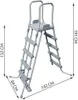 Bestway Schwimmbeckenleiter, Leiter, Blau, Weiß, Metall, Produktbild-Vorschau 39