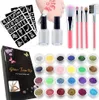 Set Tatuaggi Glitterati Multicolore per Bambini KP38462 Anteprima dell’immagine prodotto 1