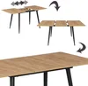 Jídelní stůl Vicco Beaver Dub Goldkraft/černá 120 x 80 cm Náhled obrázku produktu 5