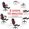 Puluomis Gaming Stuhl mit Massage und Fußstütze 150kg, Produktbild-Vorschau 7