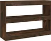 Libreria/divisorio in rovere fumé 100x30x72 cm Anteprima dell’immagine prodotto 1