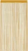 vidaXL Fadenvorhänge 2 Stk. Golden 100x250 cm Produktbild-Vorschau 4
