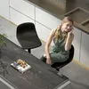 Lot de 2 tabourets de bar HOMCOM, revêtement en similicuir, Voir les images du produit 8