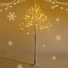 150 cm vánoční stromek s LED osvětlením, dekorace ve tvaru Náhled obrázku produktu 1