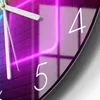 DEQORI Glasuhr Ø30 cm Zahlen 'Playstation Elemente' Wanduhr Produktbild-Vorschau 5