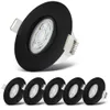 Spot encastrable 68mm set de 6 - 230V, 4,9W, 480lm, LED, Voir les images du produit 1