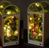OKWISH 3D Puzzle, DIY Book Nook Kit, Puppenhäuser Miniatur Produktbild-Vorschau 8