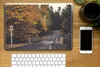 MuchoWow® Laptop Aufkleber Sticker Cover Bäume - Straße - Produktbild-Vorschau 2