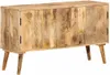 vidaXL Príborník Mango Massivholz 110x30x60 cm Náhľad obrázku produktu 1