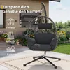 Hängesessel mit Gestell für Outdoor & Indoor,Polster & Produktbild-Vorschau 6