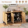 Merax dressoir met 3 deuren met push-open sluiting en een Productafbeelding-voorbeeld 13