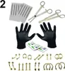Professionelles Body Piercing Tool Kit Ohr Nase Nabel Produktbild-Vorschau 6