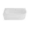 ECOLAM halb freistehende Badewanne 180x80 cm links Vigoo Produktbild-Vorschau 5