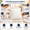 2er Set Federkissen 40x40 cm 300 g 100% Gänsefedern Produktbild-Vorschau 3