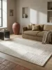 Teppich Weiß rechteckig Editorial Styling_#sku_SAF503119381606-SAF503119381607-SAF503119381608# Produktbild-Vorschau
