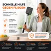 set de 6 tapettes à mouches XXL - extensible & noir - Voir les images du produit 5