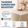 Leinen Tischdecke 160x320 cm eckig sand Produktbild-Vorschau 5