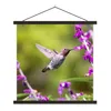 MuchoWow® Textilposter Kolibri - Vogel - Natur 90x90 cm mit Produktbild-Vorschau 1